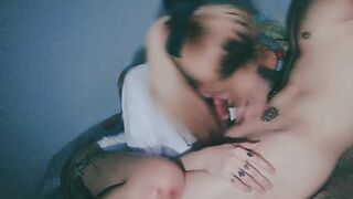 新加坡紋身妹妹口交