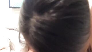 長得非常不錯的小姐姐非常配合