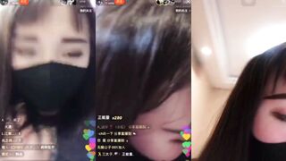 快手長發美女主播裸舞