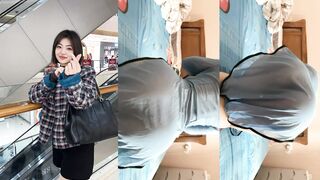 気質的なショートヘア美女のチャイナドレスの誘惑