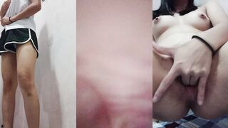 國中小姐姐慰自