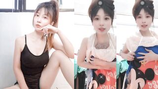 大奶美女主播走光2