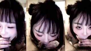 紋身妹子口交POV