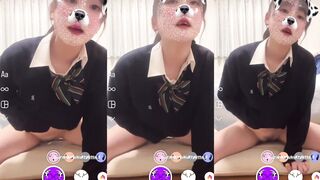jk騎乗位おなにー