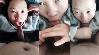 若い女性の王家雪は不倫をし、オーラルセックスをし、精液を飲み込んだ