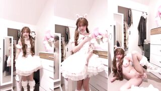 蘿莉塔妹子脫衣水晶棒自慰