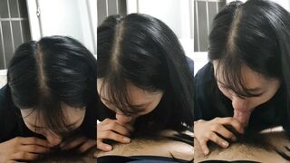 高顔値美女のフェラチオ