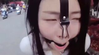 露臉露出