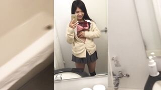 日本妹妹放學後的自拍