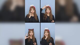 巨乳兔牙韓妹子2-裸睡自慰