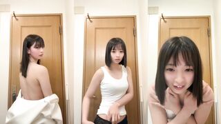 可愛い日本の女の子のセクシーな自撮り