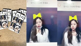 韓美女露奶拍大頭貼
