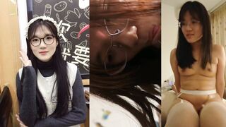 青涩眼镜妹口交啪啪