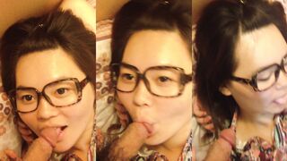 台湾の若い女性がペニスを食べる