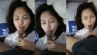 緬甸兔牙妹早餐吃肉棒