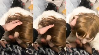 美女初次口爆