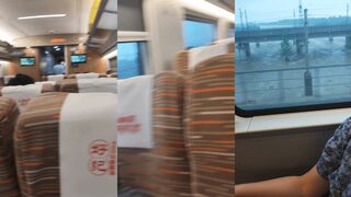 單子大的情侶在高鐵口交