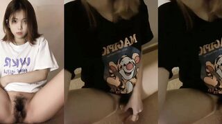 紋身騷妹假屌插騷逼自慰