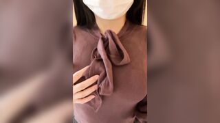Big tits lingerie masturbation